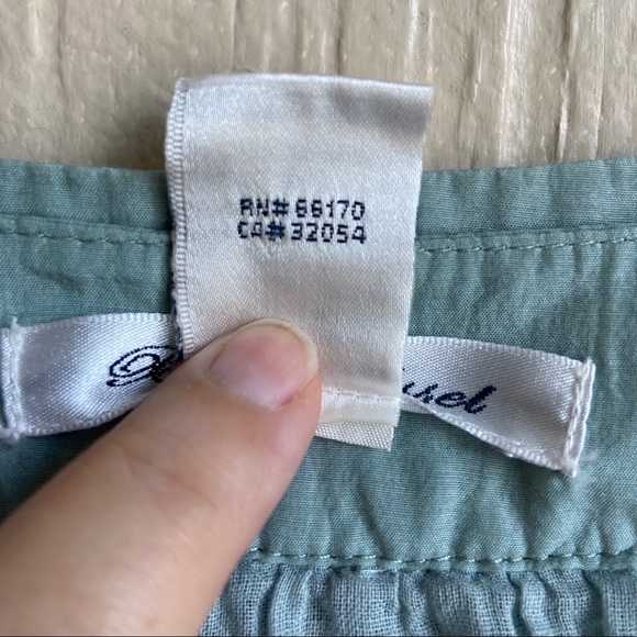 Anthropologie Blue Tassel Embroidered Skirt - Picture 4 of 15